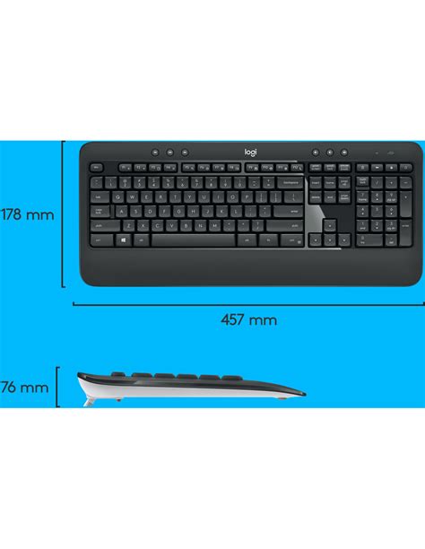 Logitech MK540 Advanced Wireless Keyboard And Mouse Combo