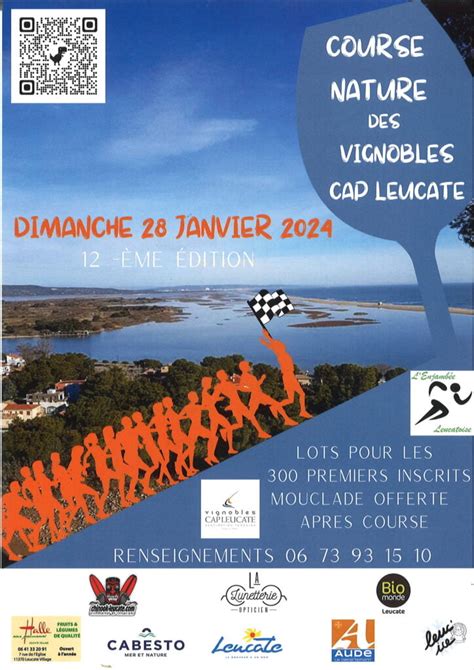 Site Officiel De La Commune De Leucate Course Nature Vignobles Cap