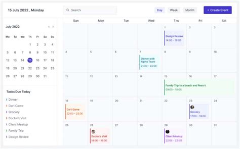 16 Tailwind Calendars You Can Download