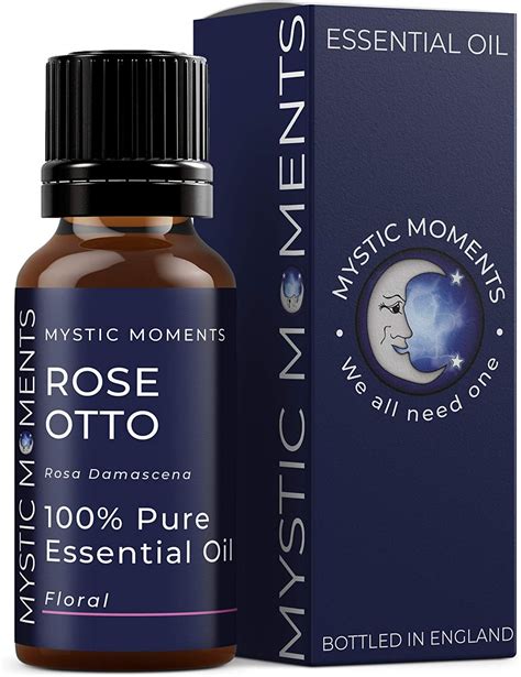 Mystic Moments Rose Otto Essential Oil 5ml Natural Oil For