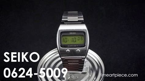 Seiko Vintage Digital Lcd Quartz Watch Youtube