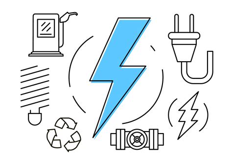 Energy Icons 129879 Vector Art At Vecteezy