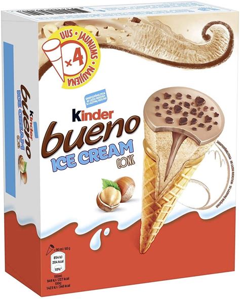 Ice Cream Bueno Kinder Cone X Ml X Imported King Of Sweets