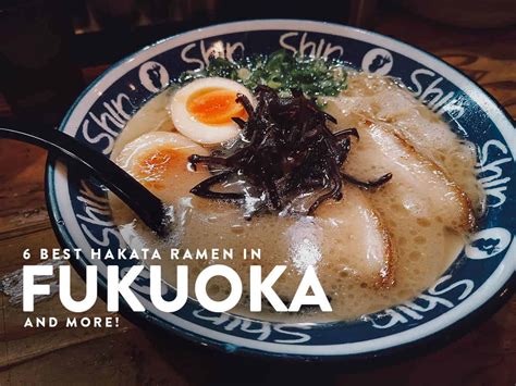 11 Fukuoka Restaurants Youll Want To Fly For Will Fly For Food