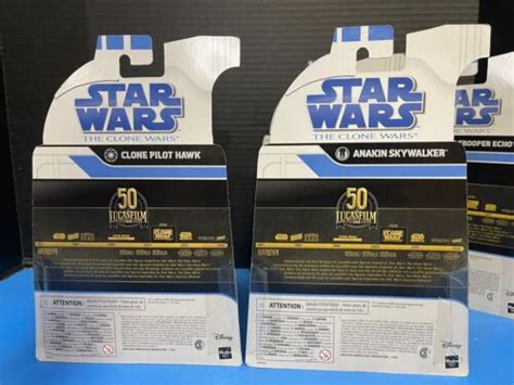 Star Wars Black Series Target Exclusive Clone Wars Th Anniversary Set