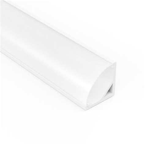 Ekpf M Br Perfil De Alum Nio Branco Para Fita Led Difusor