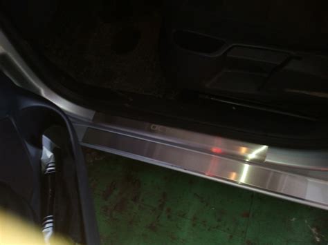 Накладки на пороги шкода октавия — Skoda Octavia A5 Mk2, 2012 года ...
