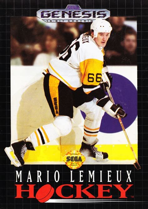 Mario Lemieux Hockey Para Mega Drive