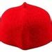 Red Igbo Wool Cap Benin Red Edo Cap Red Kufi Cap Wool Kufi Hat Red Ozo