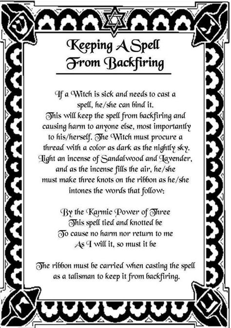 Printable Witches Spell Book Pages