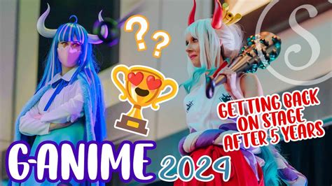 Getting Back Into Cosplay Competitions After Years G Anime Vlog