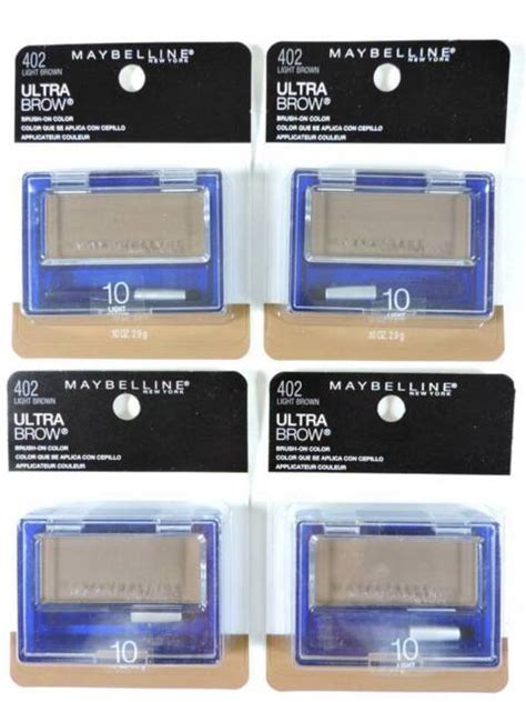 Maybelline Ultra Brow Powder Makeup 10 Light Brown For Sale Online Ebay