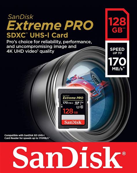 Memoria Sd Sandisk Extreme Pro Gb Sdxc A C U V K Starware