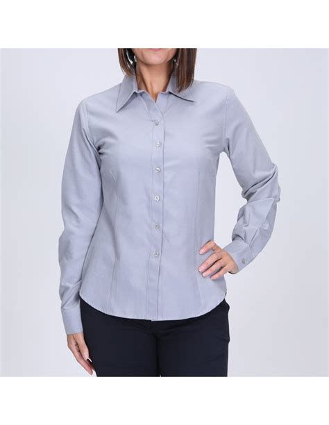 Blusa Oxford 60 Alg 40 Poly Mlarga