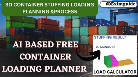 Container Stuffing Planning Online Container Loading Stuffing