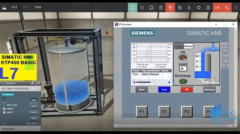 Siemens TIA PORTAL KTP 400 HMI Trend View Data Logging Features