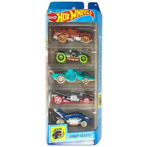 Hot wheels street beasts hfv91 5 samochodów L66 SKUP SPRZEDAŻ WYCENA