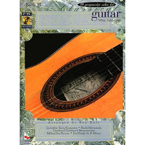 39 Progressive Solos For Classical Guitar With Tablature Bok 2 Bok