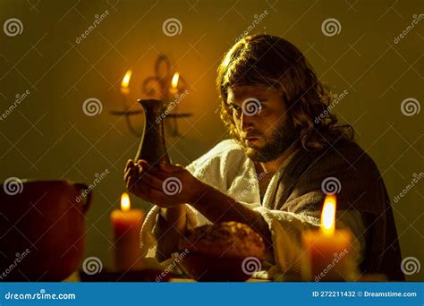 The Last Supper of Jesus Christ Stock Photo - Image of christian ...