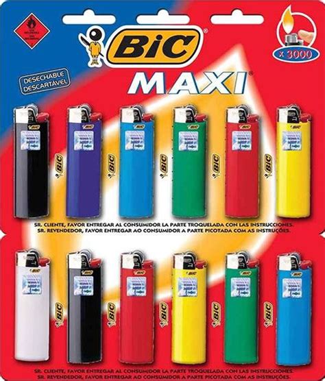 Isqueiro Bic Maxi 12 Unid