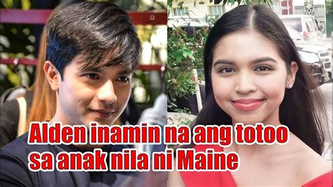 Alden Richards Inamin Na Ang Totoo Sa Anak Nila Ni Maine Mendoza YouTube