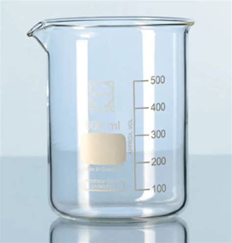 DURAN borosilicate glass heavy-duty beakers - 500 ml