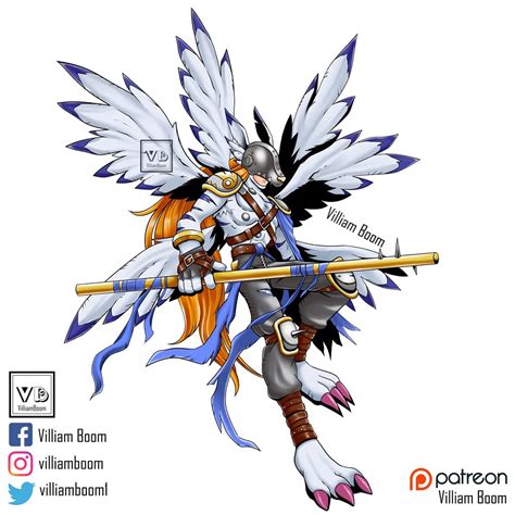 VilliamBoom On Twitter Chosen By The Patreons Angemon X Were