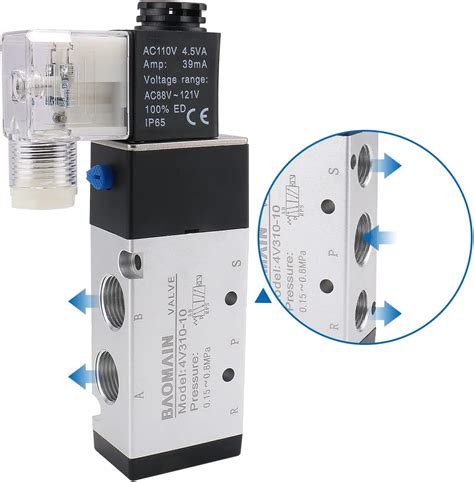 Baomain Pneumatic Way Solenoid Air Valve Ac V Nepal Ubuy