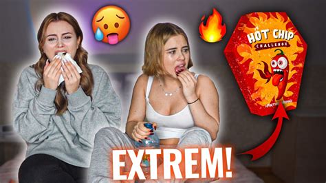 Hot Chip Challenge Wir Probieren Die SchÄrfsten Chips😳🔥 Ich Muss