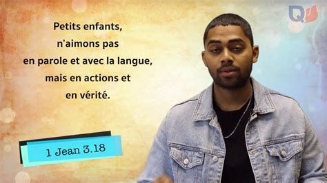 La Bible Vivante Apprendre Un Verset Jean Youtube