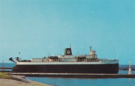 Ship Frankfort Mi S The Viking Outbound Built Was Aarr Ferry