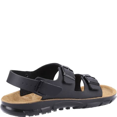 Men S Birkenstock Black Kano Birko Flor Sandal Safety Giant