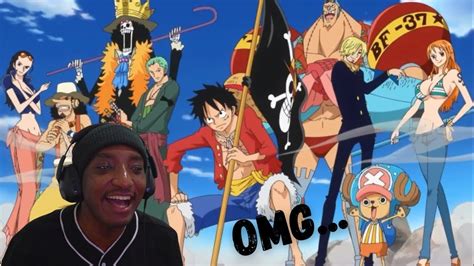 ONE PIECE All Openings REACTION 1 26 YouTube