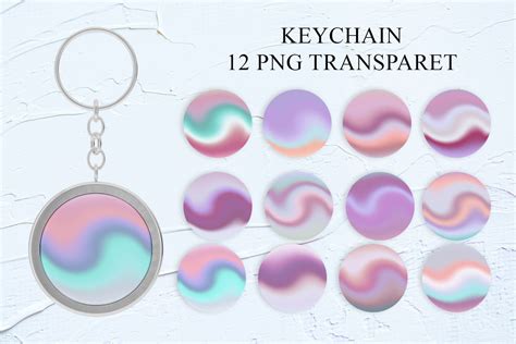 Round Keychain Background Graphic By Artnoy Creative Fabrica