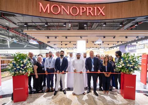 Opening Of The Second Monoprix Store In Nakheel Mall Palm Jumeirah