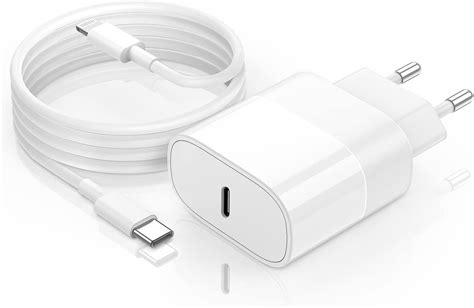 Chargeur Rapide IPhone 13 14 Apple MFi Certified 20W USB C Chargeur