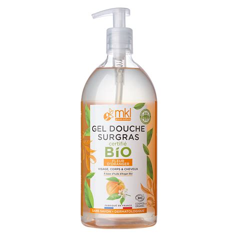 Gel Douche Bio Fleur D Oranger Mkl L