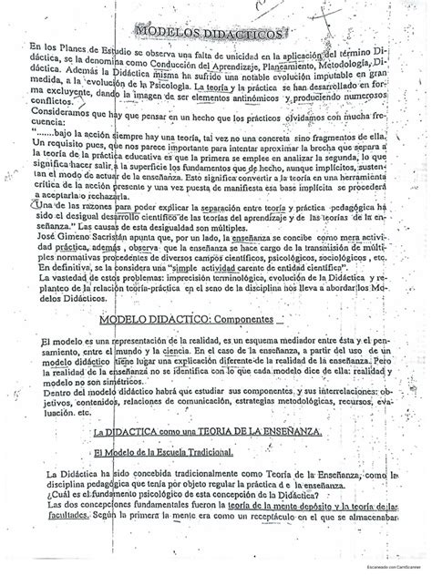 Didáctica General - TP5 | PDF 