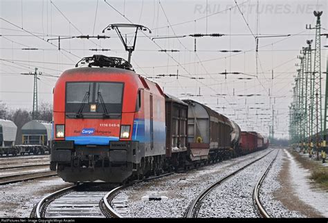 1116 049 6 Rail Cargo Hungaria Rchun Es64u2 At Hegyeshalom Hungary