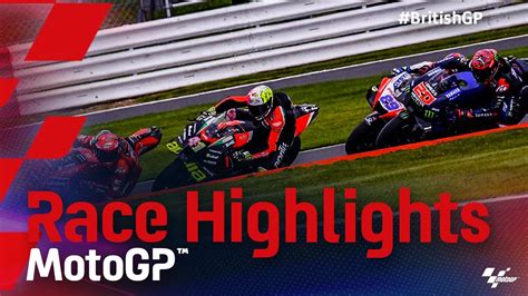 MotoGP™ Race Highlights - 2021 #BritishGP - YouTube