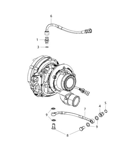 Turbo Charger Cooling 2020 Ram 3500 Cab Chassis