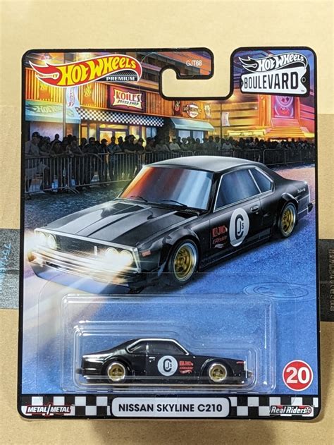 【未使用】ホットウィール Hot Wheels Premium Boulevard Skyline C210 ジャパンの落札情報詳細