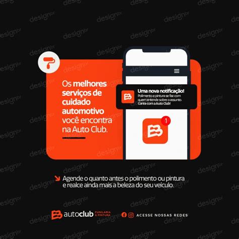 Funilaria E Pintura Automotiva Social Media PSD 2024