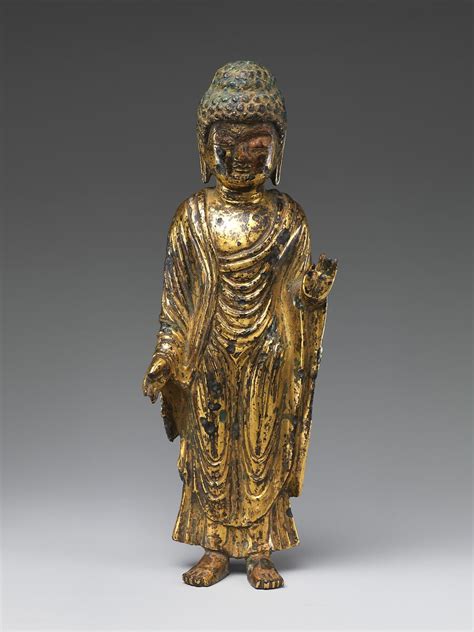 Standing Buddha Korea South And North Kingdoms Period