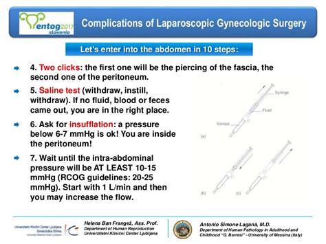 Complications Of Laparoscopic Gynecologic Surgery