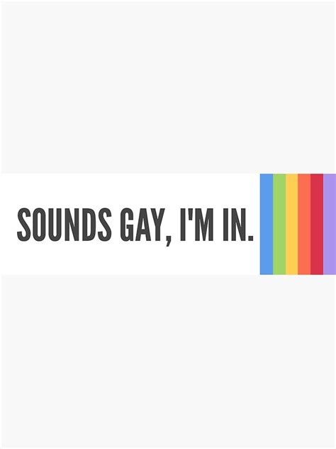 Gay Sticker Sticker For Sale By Jewelsbyjules Redbubble