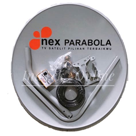 Jual Dish ODU SET Parabola NEXPARABOLA Ku Band Offset Komplit Kabel