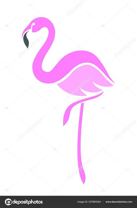 Pink Flamingo Bird Icon Vector Illustration Design Stock Illustration By ©wirestock 537804344