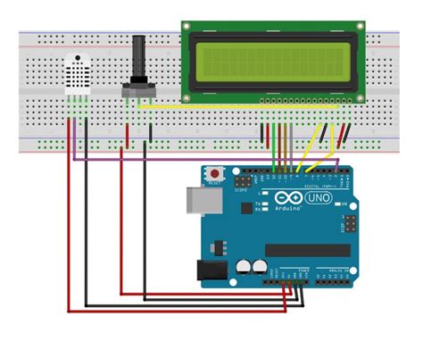 Afficher la température et le taux d humidité dans un écran LCD a l