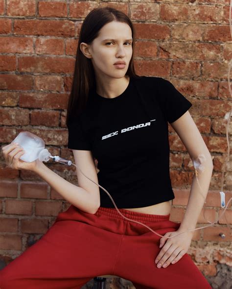 Футболка SEX DONOR black NIKONOROVA